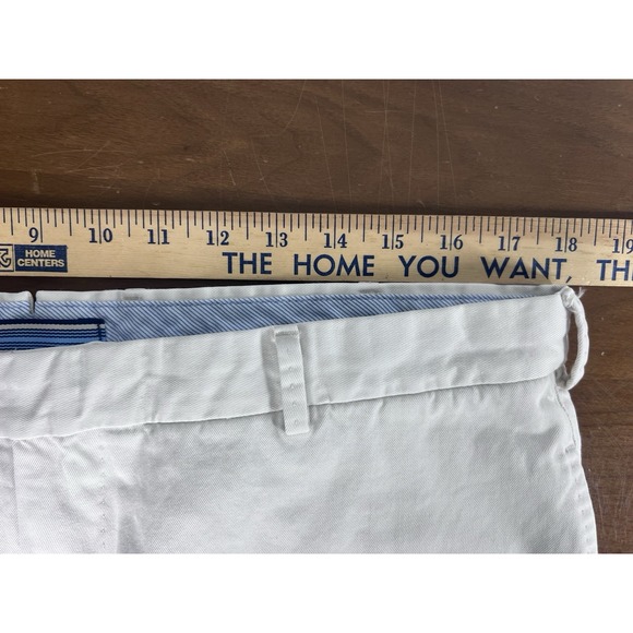 Peter Millar Mens Pants 36x30 Tan Khaki Chinos Casual Dress Pima Cotton Preppy - Picture 7 of 9